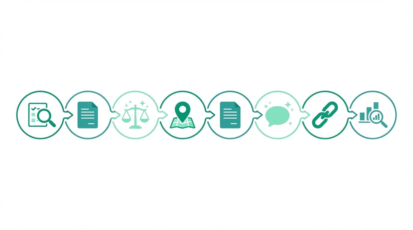 The 8 stages of SEO for lawyers