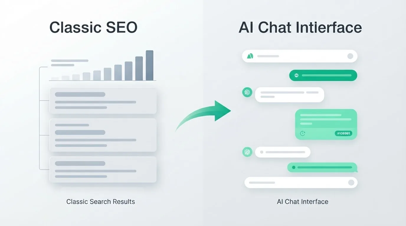 Порівняння класичного SEO та оптимізації для штучного інтелекту